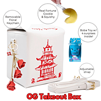 OG Chinese Takeout Box Bag w/ Accessories