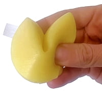 Super Squishy Fortune Cookie with Hideen Message